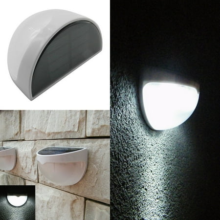 CHGBMOK Solar Power 6 LED Garden Lights Outdoor Fence Lamp Light White On Clearance
CHGBMOK Solar Power 6 LED Garden Lights Outdoor Fence Lamp Light White On Clearance