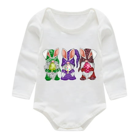Penkiiy Infant Newborn Baby Girls Boys Easter Bunny Bodysuit Romper Casual Clothes Newborn Baby 12-18 Months White on Sale
Penkiiy Infant Newborn Baby Girls Boys Easter Bunny Bodysuit Romper Casual Clothes Newborn Baby 12-18 Months White on Sale