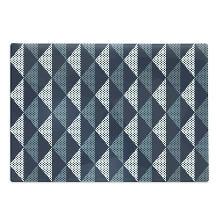 Geometric Cutting Board Rhombuses and Dots Composition of Abstract Shapes Retro Revival Decorative Tempered Glass Cutting and Serving Board Large Size Bluegrey Dark Blue White by Ambesonne
Geometric Cutting Board Rhombuses and Dots Composition of Abstract Shapes Retro Revival Decorative Tempered Glass Cutting and Serving Board Large Size Bluegrey Dark Blue White by Ambesonne