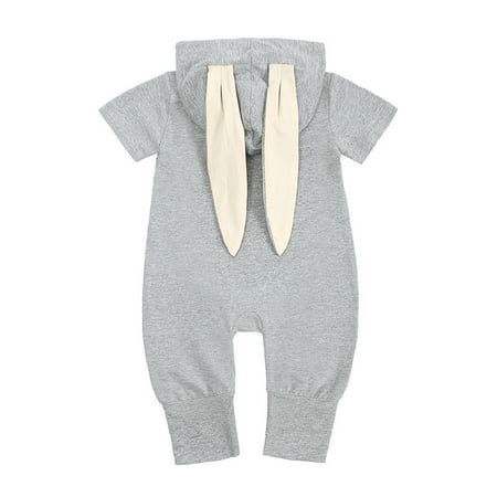 EHTMSAK Newborn Infant Baby Toddler Clothes Romper for Girl Boy Zip Up Hooded Jumpsuit Gray 0-18M 66
EHTMSAK Newborn Infant Baby Toddler Clothes Romper for Girl Boy Zip Up Hooded Jumpsuit Gray 0-18M 66