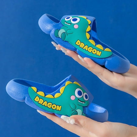 Daqian House Slippers for Kids on Clearance Toddler Slippers Baby Girls Cute Cartoon Dinosaur PVC Soft Non-slip Thick Bottom Outdoor Slippers Kids Slippers for Girls
Daqian House Slippers for Kids on Clearance Toddler Slippers Baby Girls Cute Cartoon Dinosaur PVC Soft Non-slip Thick Bottom Outdoor Slippers Kids Slippers for Girls