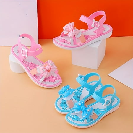 ONDOGDOG Trendy Cute Bowknot Open Toe Sandals For Girls Lightweight Wear-resistant Breathable Sandals For Indoor Outdoor Beach All Seasons
ONDOGDOG Trendy Cute Bowknot Open Toe Sandals For Girls Lightweight Wear-resistant Breathable Sandals For Indoor Outdoor Beach All Seasons