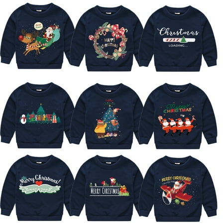 Godderr Kids Girls Christmas Sweatshirts Printed Sweatshirts Pullover Autumn Winter Classic Long Sleeve Coats for Toddler Baby 2-8Y
Godderr Kids Girls Christmas Sweatshirts Printed Sweatshirts Pullover Autumn Winter Classic Long Sleeve Coats for Toddler Baby 2-8Y