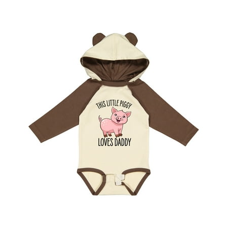 Inktastic This Little Piggy Loves Daddy- Cute Gift Baby Boy or Baby Girl Long Sleeve Bodysuit
Inktastic This Little Piggy Loves Daddy- Cute Gift Baby Boy or Baby Girl Long Sleeve Bodysuit