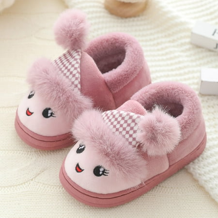 Cathalem Plush House Children Cotton Slippers Girls Cute Cartoon Slippers Indoor Baby Platform Slippers Baby Shoes Shoes Purple 2.5 Years
Cathalem Plush House Children Cotton Slippers Girls Cute Cartoon Slippers Indoor Baby Platform Slippers Baby Shoes Shoes Purple 2.5 Years