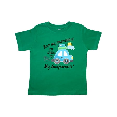 Inktastic Book My Reservation! I m Going to My Godparents Gift Toddler Boy or Toddler Girl T-Shirt
Inktastic Book My Reservation! I m Going to My Godparents Gift Toddler Boy or Toddler Girl T-Shirt