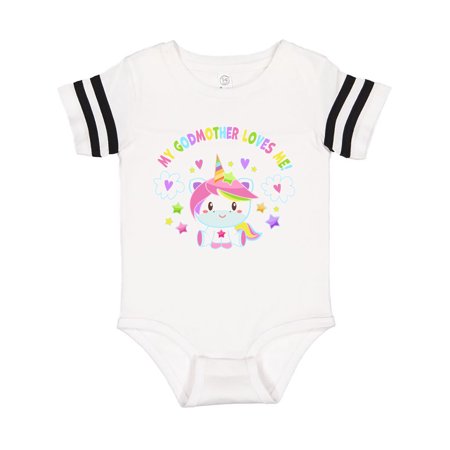 Inktastic My Godmother Loves Me with Cute Rainbow Unicorn Gift Baby Boy or Baby Girl Bodysuit
Inktastic My Godmother Loves Me with Cute Rainbow Unicorn Gift Baby Boy or Baby Girl Bodysuit