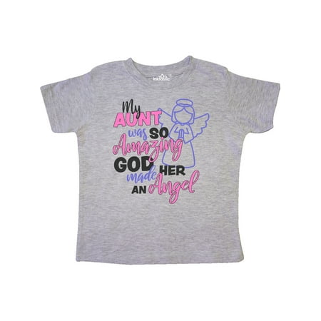 Inktastic My Aunt was so Amazing God Made her an Angel Gift Toddler Toddler Girl T-Shirt
Inktastic My Aunt was so Amazing God Made her an Angel Gift Toddler Toddler Girl T-Shirt