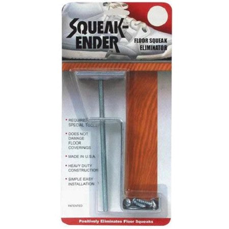 Squeak Ender 2084 Hardwood Floor / Subfloor Squeak Eliminator Bracket Kit - Quantity of 4
Squeak Ender 2084 Hardwood Floor / Subfloor Squeak Eliminator Bracket Kit - Quantity of 4