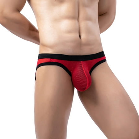 Bessbest New Year Male Fashion Underpants Knickers Ride Up Briefs Underwear Pant