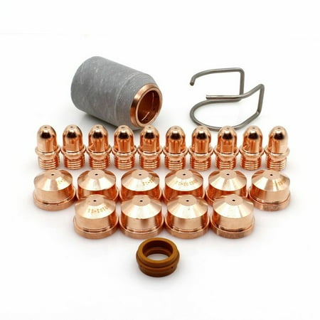 23pcs Plasma Torch Electrode PR0101 Tips Nozzle 1.4mm PD0101 PC0109 for A101
23pcs Plasma Torch Electrode PR0101 Tips Nozzle 1.4mm PD0101 PC0109 for A101