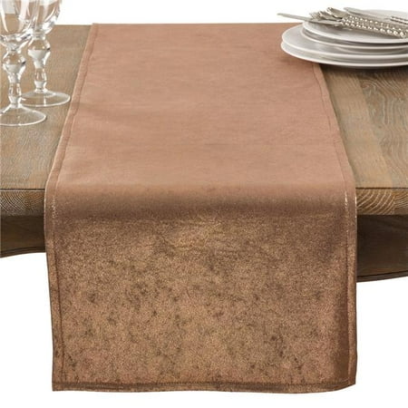 SARO 1793.RS1572B 15 x 72 in. Rectangle Metallic Glam Table Runner Rose
SARO 1793.RS1572B 15 x 72 in. Rectangle Metallic Glam Table Runner Rose