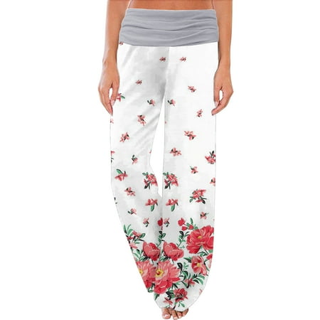 Akiihool Women Pants Casual Work Women s High Waisted Capri Pants Casual Wide Leg Yoga Pants Loose Soft Pajamas with Pockets (White S)
Akiihool Women Pants Casual Work Women s High Waisted Capri Pants Casual Wide Leg Yoga Pants Loose Soft Pajamas with Pockets (White S)