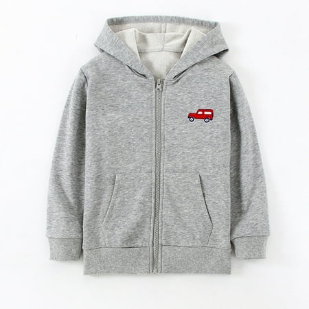Cathalem Coat for Boys Size 12 Toddler Boys Girls Long Sleeve Winter Cartoon Car Zippered Hoodie Coat Jacket Boys Windbreaker Outerwear Grey 2-3 Years
Cathalem Coat for Boys Size 12 Toddler Boys Girls Long Sleeve Winter Cartoon Car Zippered Hoodie Coat Jacket Boys Windbreaker Outerwear Grey 2-3 Years