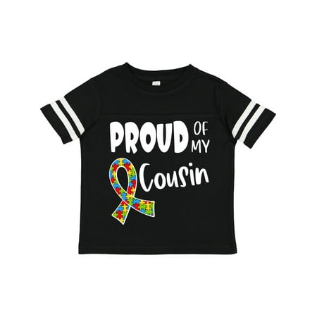 Inktastic Proud of My Cousin Autism Awareness Puzzle Piece Ribbon Gift Toddler Boy or Toddler Girl T-Shirt
Inktastic Proud of My Cousin Autism Awareness Puzzle Piece Ribbon Gift Toddler Boy or Toddler Girl T-Shirt