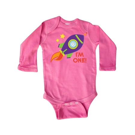 Inktastic 1st Birthday Rocketship One Year Old Gift Baby Boy or Baby Girl Long Sleeve Bodysuit
Inktastic 1st Birthday Rocketship One Year Old Gift Baby Boy or Baby Girl Long Sleeve Bodysuit