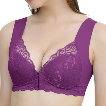 Full Coverage Bras for Women Cup Thin Underwear Plus Size Front Button Wireless Sports Lace Cover Large Size Bra
Full Coverage Bras for Women Cup Thin Underwear Plus Size Front Button Wireless Sports Lace Cover Large Size Bra