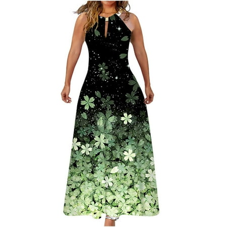 Formal Dresses for Women Black Dress Women s Summer Fashion Printed Crew Neck Collar Sleeveless Off Shoulder Dress Savings Clearance Deals Dress Pants Women Bridesmaid Dresses Green L
Formal Dresses for Women Black Dress Women s Summer Fashion Printed Crew Neck Collar Sleeveless Off Shoulder Dress Savings Clearance Deals Dress Pants Women Bridesmaid Dresses Green L