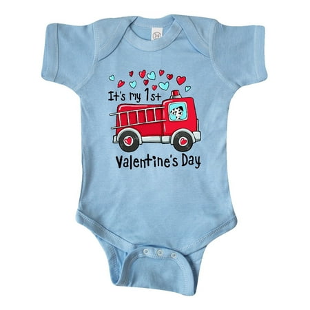 Inktastic It s My 1st Valentine s Day Fire Truck with Cute Dalmatian Gift Baby Boy or Baby Girl Bodysuit
Inktastic It s My 1st Valentine s Day Fire Truck with Cute Dalmatian Gift Baby Boy or Baby Girl Bodysuit