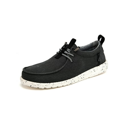 Sanviglor Men s Loafers Non-slip Flats Slip On Canvas Shoes Casual Lightweight Wear Resistant Skate Shoe Multi Colors Comfort Moccasins Lace Up Black 7.5
Sanviglor Men s Loafers Non-slip Flats Slip On Canvas Shoes Casual Lightweight Wear Resistant Skate Shoe Multi Colors Comfort Moccasins Lace Up Black 7.5