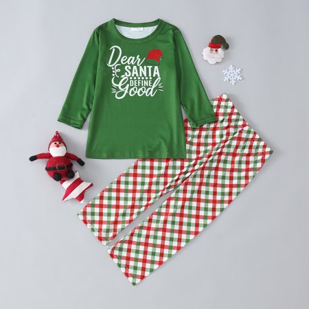 Christmas Gifts Christmas Printed Parent-Child Long Sleeved Casual Pajamas Set Home Clothes Polyester Green 4 Years
Christmas Gifts Christmas Printed Parent-Child Long Sleeved Casual Pajamas Set Home Clothes Polyester Green 4 Years
