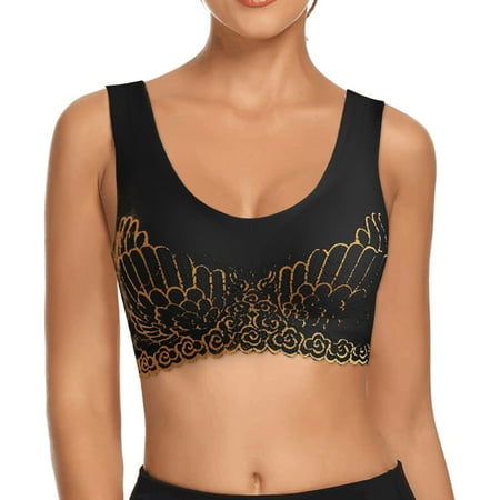 NECHOLOGY plus Size Sports Bra Womens Floral Lace Bra Removable Padded Sports Bras for Women High Support Pack Black Large
NECHOLOGY plus Size Sports Bra Womens Floral Lace Bra Removable Padded Sports Bras for Women High Support Pack Black Large
