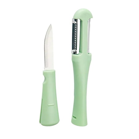 2Pcs Multifunctional Potato Peelers Durable Kitchen Vegetable Fruit Peelers (Green)
2Pcs Multifunctional Potato Peelers Durable Kitchen Vegetable Fruit Peelers (Green)