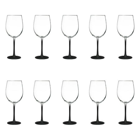 10 ARC Cachet White Wine Glasses Set 19 oz. - Barware Sturdy Vibrant - Black
10 ARC Cachet White Wine Glasses Set 19 oz. - Barware Sturdy Vibrant - Black