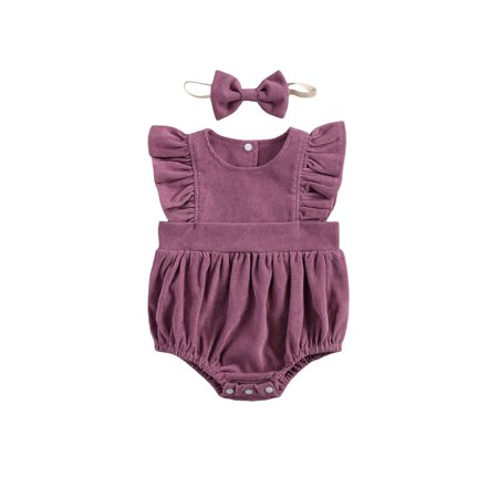 Summer Newborn Baby Girl Outfits Ruffle Corduroy Bodysuit Button Closure Romper
Summer Newborn Baby Girl Outfits Ruffle Corduroy Bodysuit Button Closure Romper
