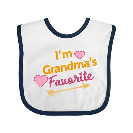 Inktastic I m Grandma s Favorite with Arrow and Hearts in Pink Gift Baby Boy or Baby Girl Bib
Inktastic I m Grandma s Favorite with Arrow and Hearts in Pink Gift Baby Boy or Baby Girl Bib