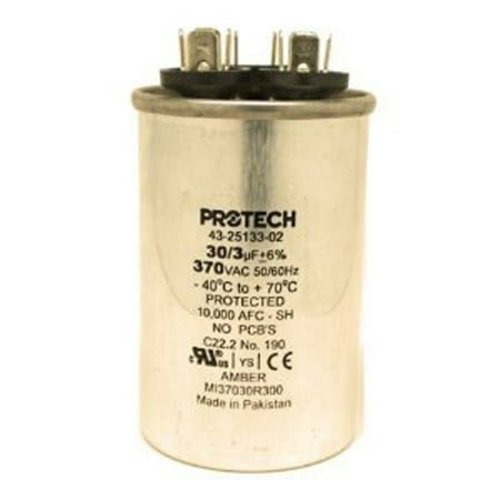 43-26261-03 - OEM Rheem Upgraded Replacement Capacitor 3 + 30 uf 370