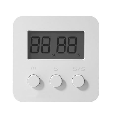BLNVKOP Kitchen Timer Timing Alarm Clock Dual-use Student Electronic Alarm Clock Multi-function Timer-White
BLNVKOP Kitchen Timer Timing Alarm Clock Dual-use Student Electronic Alarm Clock Multi-function Timer-White
