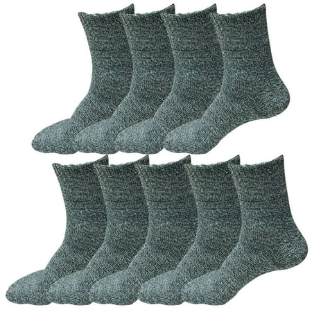 9 Pairs Womens Winter Casual Wool Blend Thick Knit Thermal Warm Crew Cozy Boot Socks Size 5-10
9 Pairs Womens Winter Casual Wool Blend Thick Knit Thermal Warm Crew Cozy Boot Socks Size 5-10