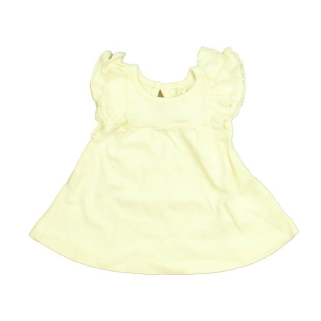 Pre-owned Quincy Mae Girls Ivory Dress size: 0-3 Months