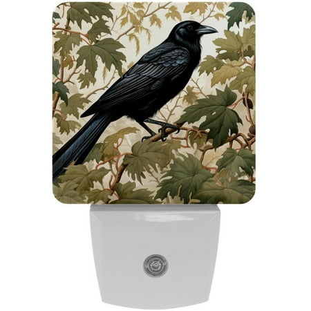 Crow LED Square Night Light - Small and Bright Square-shaped LED Night Light for Bedroom Bathroom and Hallway - Compact Plug-in Nightlight with Auto on/Off Sensor
Crow LED Square Night Light - Small and Bright Square-shaped LED Night Light for Bedroom Bathroom and Hallway - Compact Plug-in Nightlight with Auto on/Off Sensor
