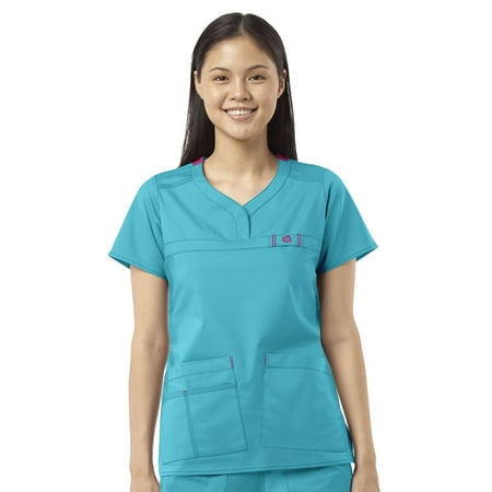Patience - Women s Curved Notch Neck Top