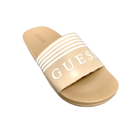 Guess Women s RYIN2 Light Natural Flat Shoe - 11M