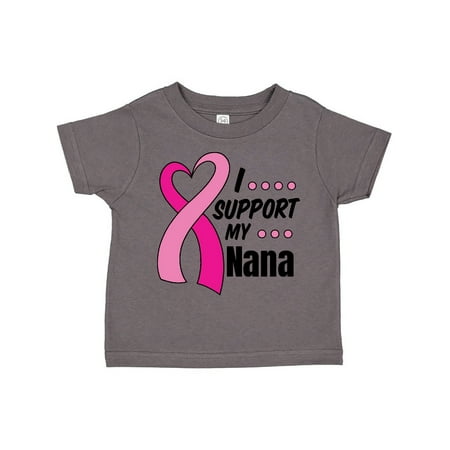 Inktastic Breast Cancer Awareness I Support My Nana with Pink Ribbon Gift Toddler Boy or Toddler Girl T-Shirt
Inktastic Breast Cancer Awareness I Support My Nana with Pink Ribbon Gift Toddler Boy or Toddler Girl T-Shirt