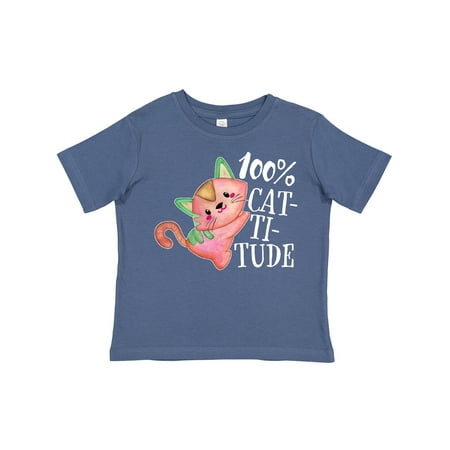 Inktastic 100 Percent Cattitude with Cute Cat Gift Toddler Boy or Toddler Girl T-Shirt
Inktastic 100 Percent Cattitude with Cute Cat Gift Toddler Boy or Toddler Girl T-Shirt
