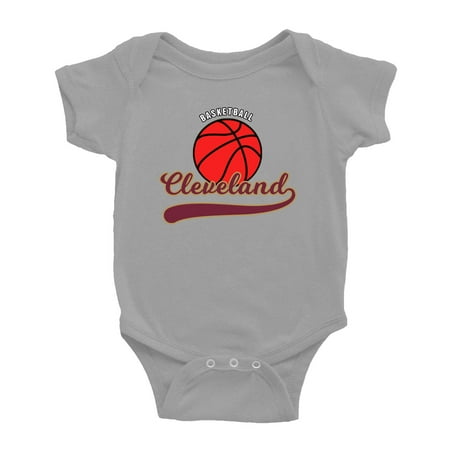 Cute Cleveland Baby Outfits Basketball Fan Sports Baby Clothes (Gray 3-6 Monthes)
Cute Cleveland Baby Outfits Basketball Fan Sports Baby Clothes (Gray 3-6 Monthes)
