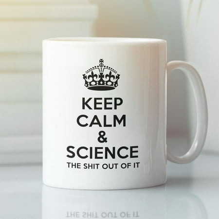 Funny Science Teacher Coffee Mug - Keep Calm And Science The Shit Out Of It - Ideal Gift For Science Teacher 11oz
Funny Science Teacher Coffee Mug - Keep Calm And Science The Shit Out Of It - Ideal Gift For Science Teacher 11oz