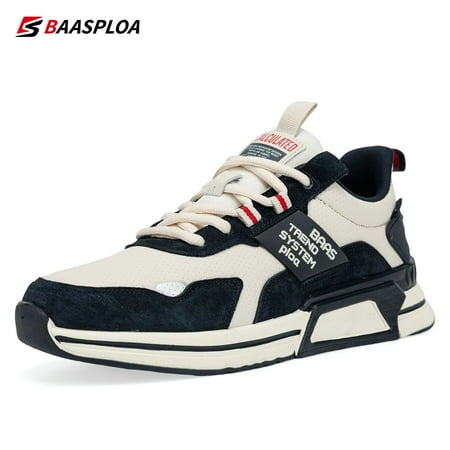 Men s New Lightweight Waterproof Breathable Leather Sneakers Non-slip Wear-resistant Running Shoes
Men s New Lightweight Waterproof Breathable Leather Sneakers Non-slip Wear-resistant Running Shoes