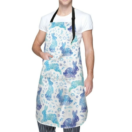 Cauagu Rabbit2 Aprons with Pockets Waterproof Apron for Women Kitchen Cooking Apron Adjustable Bib Aprons Chef Apron for Cooking Drawing Crafting
Cauagu Rabbit2 Aprons with Pockets Waterproof Apron for Women Kitchen Cooking Apron Adjustable Bib Aprons Chef Apron for Cooking Drawing Crafting