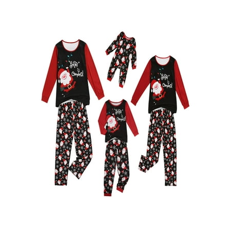Spring hue Christmas Family Pajamas Long Sleeve Santa Print Tops Pants Sleepwear Clothes
Spring hue Christmas Family Pajamas Long Sleeve Santa Print Tops Pants Sleepwear Clothes