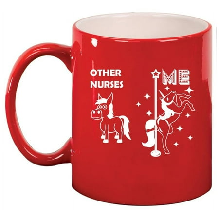 Nurse Superstar Unicorn Funny Gift For Nurse Ceramic Coffee Mug Tea Cup Gift for Her Him Friend Coworker Wife Husband (11oz Red)
Nurse Superstar Unicorn Funny Gift For Nurse Ceramic Coffee Mug Tea Cup Gift for Her Him Friend Coworker Wife Husband (11oz Red)