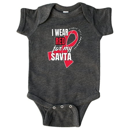 Inktastic Sickle Cell Awareness I Wear Red For My Savta Gift Baby Boy or Baby Girl Bodysuit
Inktastic Sickle Cell Awareness I Wear Red For My Savta Gift Baby Boy or Baby Girl Bodysuit