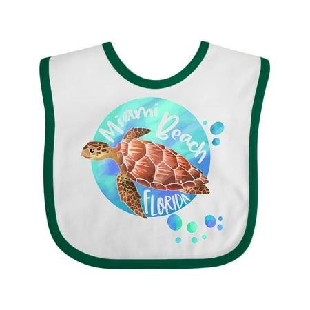 Inktastic Miami Beach Florida Swimming Sea Turtle with Bubbles Gift Baby Boy or Baby Girl Bib
Inktastic Miami Beach Florida Swimming Sea Turtle with Bubbles Gift Baby Boy or Baby Girl Bib