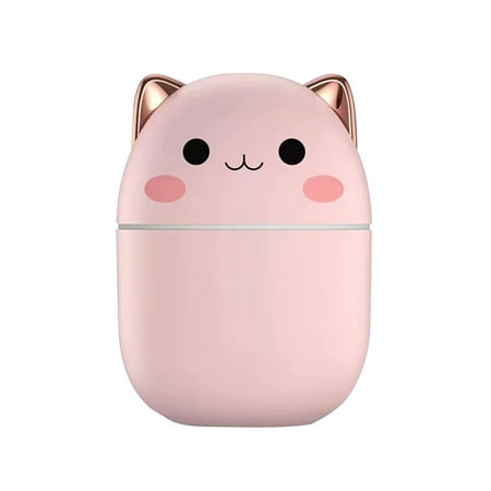 AMNHDO 250ml Air Humidifier Cute Aroma Diffuser with Night Light Cool Mist (Pink)
AMNHDO 250ml Air Humidifier Cute Aroma Diffuser with Night Light Cool Mist (Pink)