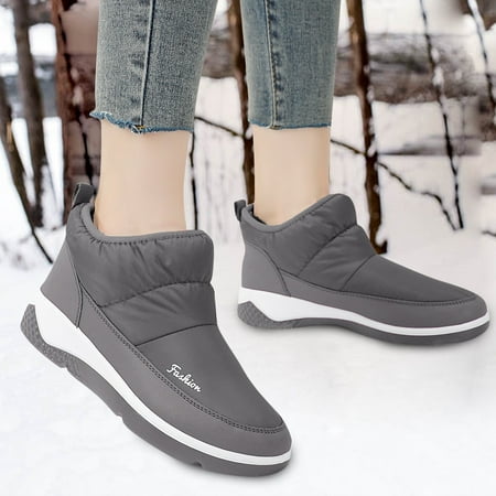 PhoneSoap Women s Shoes Winter Round Toe Outdoor Warm Water Suitable Plus Velvet Short Snow Boots Grey
PhoneSoap Women s Shoes Winter Round Toe Outdoor Warm Water Suitable Plus Velvet Short Snow Boots Grey