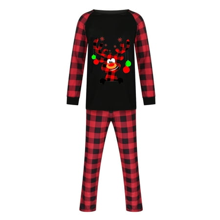 Cntydi Pajamas for Women Gifts Parent-child Attire Christmas Suits Patchwork Plaid Printed Homewear Round Neck Long Sleeve Pajamas Two-piece Dad Sets
Cntydi Pajamas for Women Gifts Parent-child Attire Christmas Suits Patchwork Plaid Printed Homewear Round Neck Long Sleeve Pajamas Two-piece Dad Sets